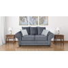 Amalfi 2 Seater Sofa Dark Grey - Graphite