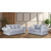 Amalfi 3+2 Seater Sofa Silver Grey
