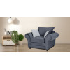Amalfi Armchair Graphite - DK Grey