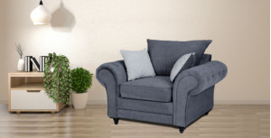 Amalfi Armchair Graphite - DK Grey