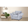 Amalfi Armchair Silver Grey