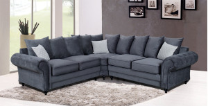 Amalfi Corner 2C2 Graphite - DK Grey