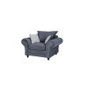 Amalfi Armchair Graphite - DK Grey