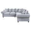 Amalfi Corner 2C2 Silver Grey