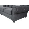 Amalfi Corner 2C2 Graphite - DK Grey