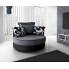 Farrow Grey Black Large Corner