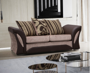 Farrow Beige Brown 2 seater