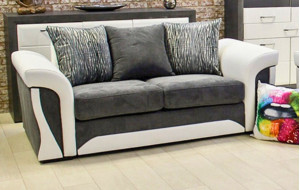 Farrow White Grey 2 seater
