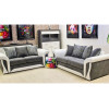 Farrow White Grey 2 seater