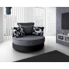 Swivel Chair Black Grey