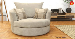 Swivel Chair Cream