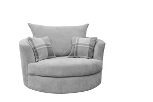 Swivel Chair Silver