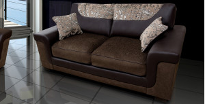 Symphony 3 Seater Brown