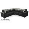 Symphony Corner Group Black-Grey 2C2