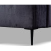 Teddy Corner Dark Grey Plush Velvet 2C3