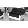 Arizona 3CR2 Right Corner Black and White PU