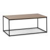 Tribeca Coffee Table - Black/Sonoma Oak