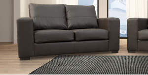 Westpoint 2 Seater Brown PU