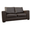 Westpoint 2 Seater Brown PU