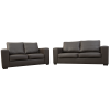 Westpoint 3+2 Seater Brown PU