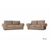 Windsor 2 Seater Brown Plush