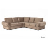 Windsor Large Corner Sofa Brown Plush