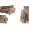 Windsor Large Corner Sofa Asphalt Plush