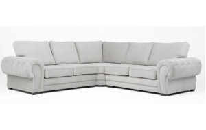 Windsor Large Corner Sofa Silver