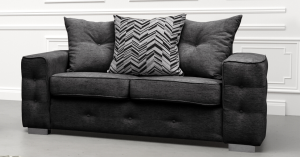 Laxia 2 Seater Dark Grey