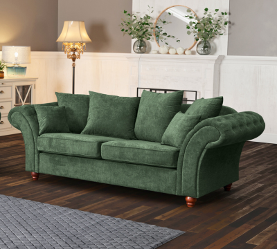 Charme 3 Seater Green