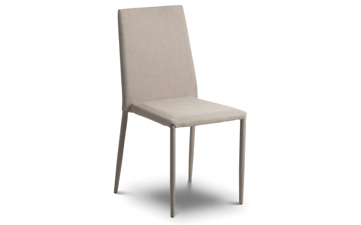 Jazz Fabric Dining Chair Sand Linen