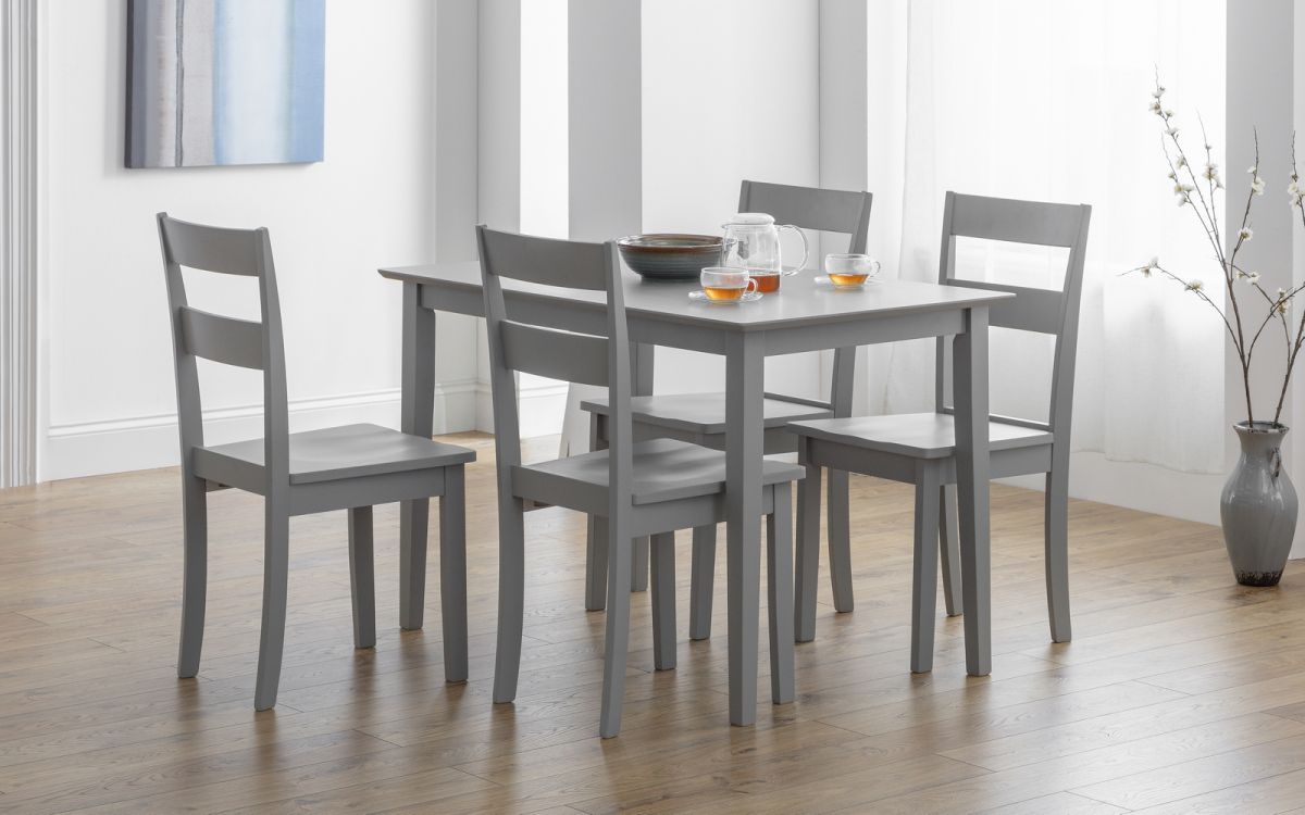 Kobe Dining Table - Lunar Grey Lacquer