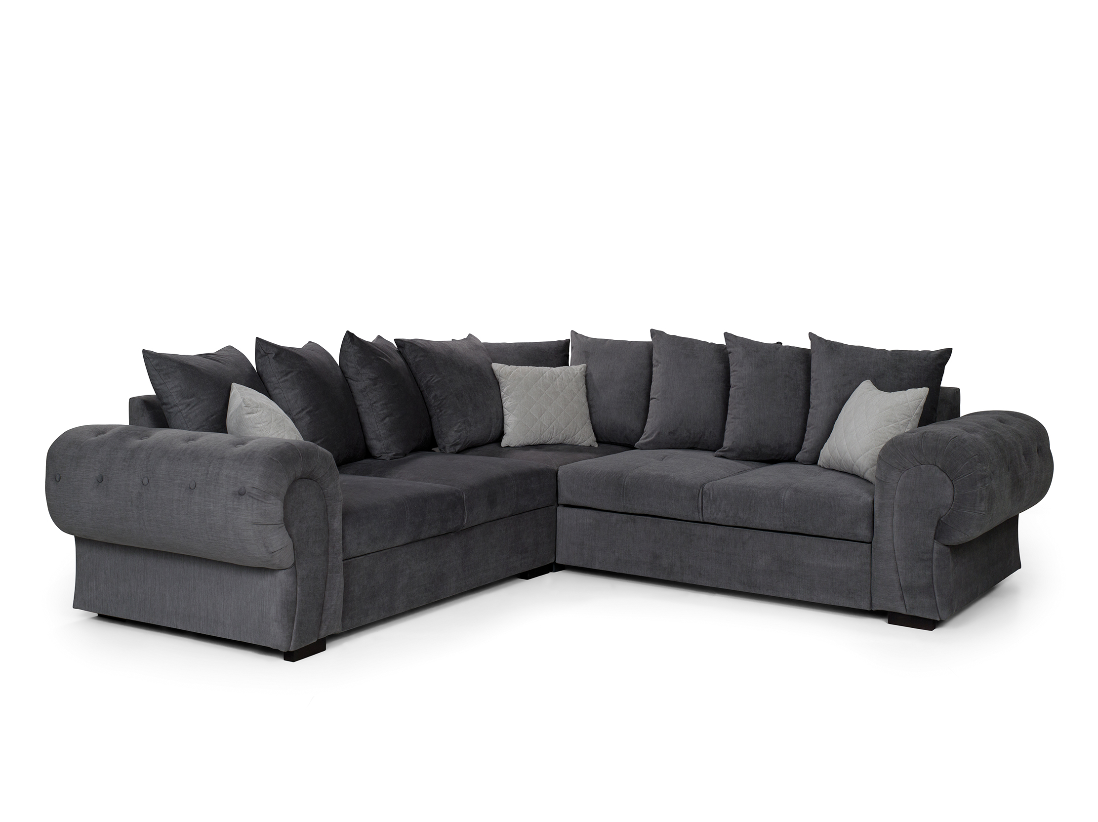 Knightbridge Scatter Corner Sofa Bed Graphite Knightbridge Scatter Corner Sofa Bed Graphite