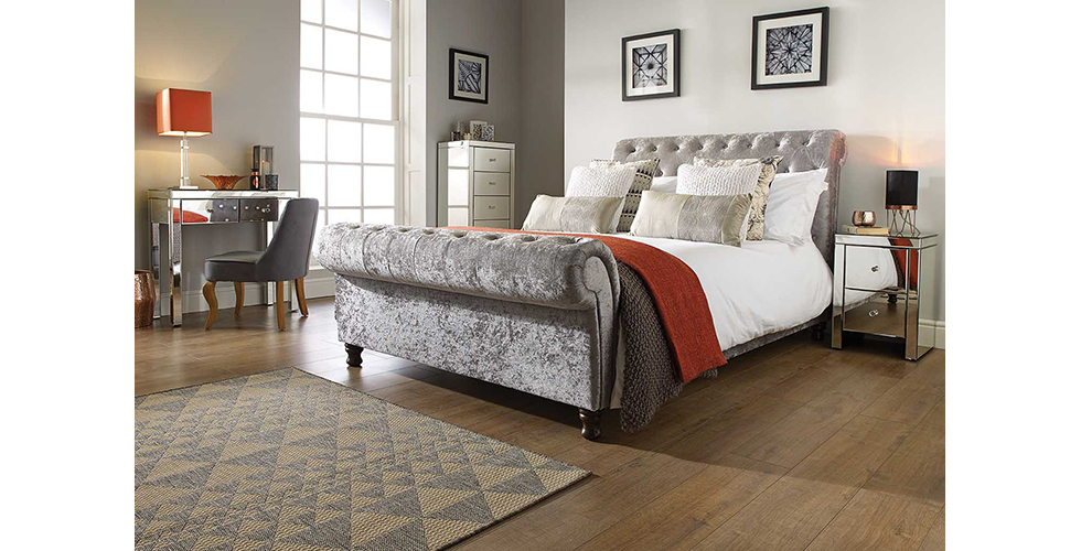 Seville 2 Drawer Bedside Seville 2 Drawer Bedside