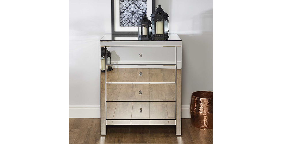 Seville 4 Drawer Chest Seville 4 Drawer Chest