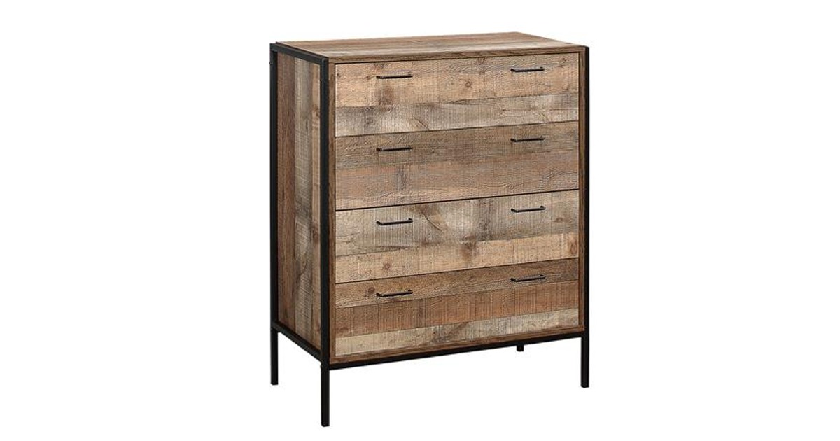 Sloane Rustic 4 Drawer Chest